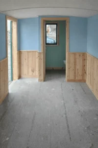 Tongue & Groove Feature Finish