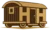 Highland Huts logo, bespoke shepherd’s huts built in the Scottish Highlands