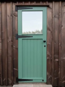 Large glazed door