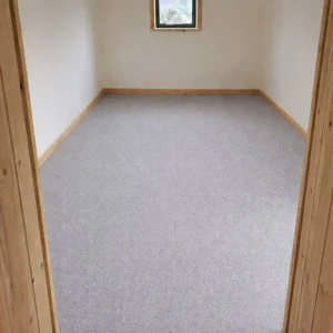 Light grey carpet